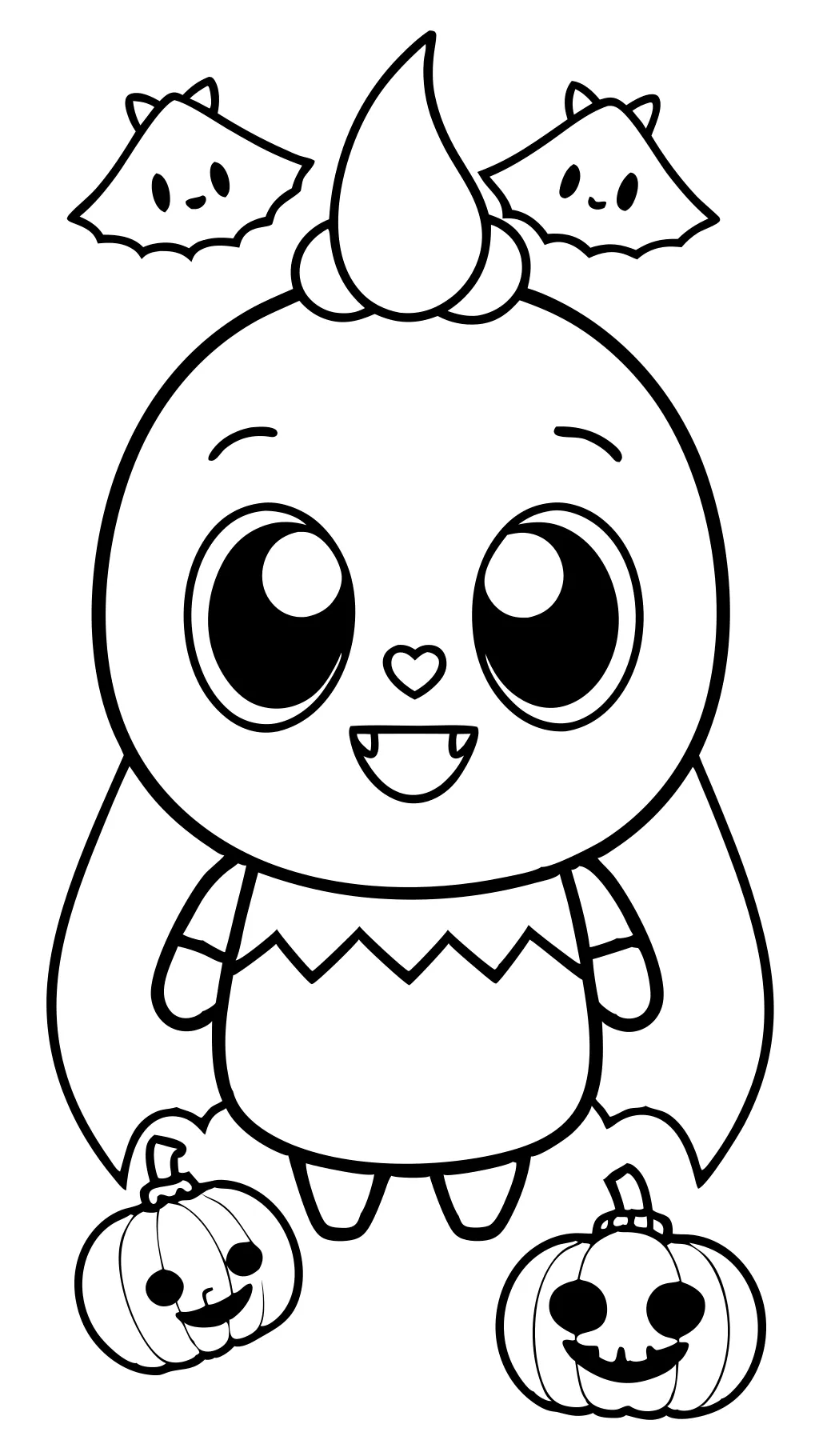 creepy cute coloring pages